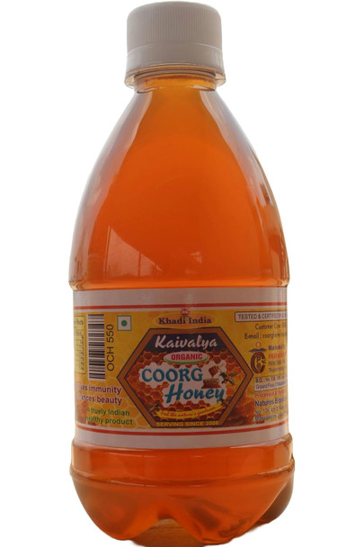 Kaivalya Organic Coorg Honey | Pure, Antioxidant-Rich Honey With Natural Antimicrobial Properties (1100Gm) Pack Of 2
