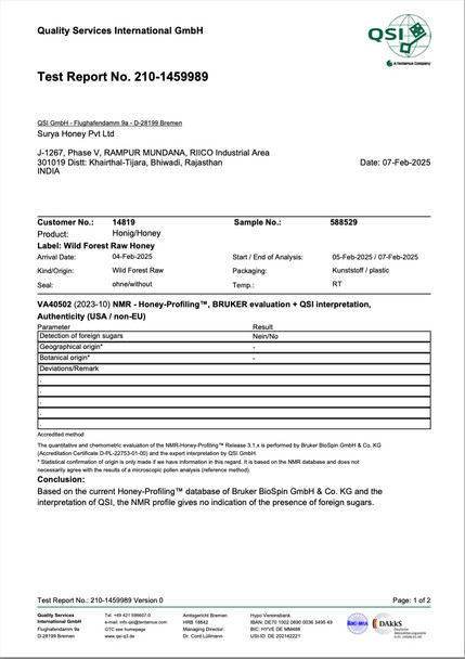 Earthen Story Certified Organic Honey 1kg | NMR Tested | Raw Honey, glass jar, rich in vitamins & minerals, sugar free, cold and cough relief, immunity booster, natural wild forest honey