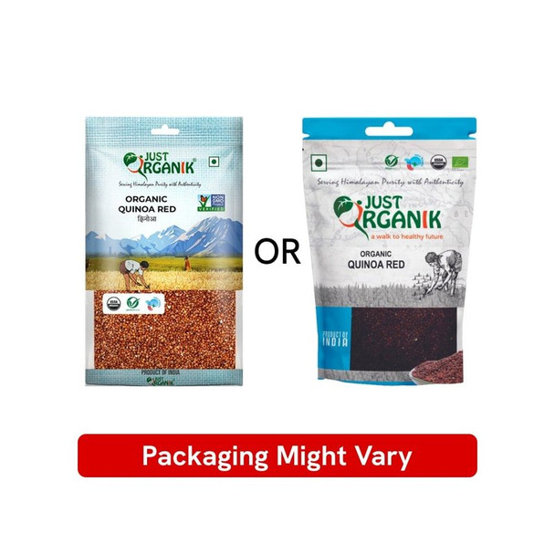 Just Organik Organic Quinoa (Red)|500 g