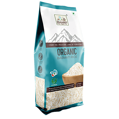 Jivamrit Organic Basmati Rice|1 kg