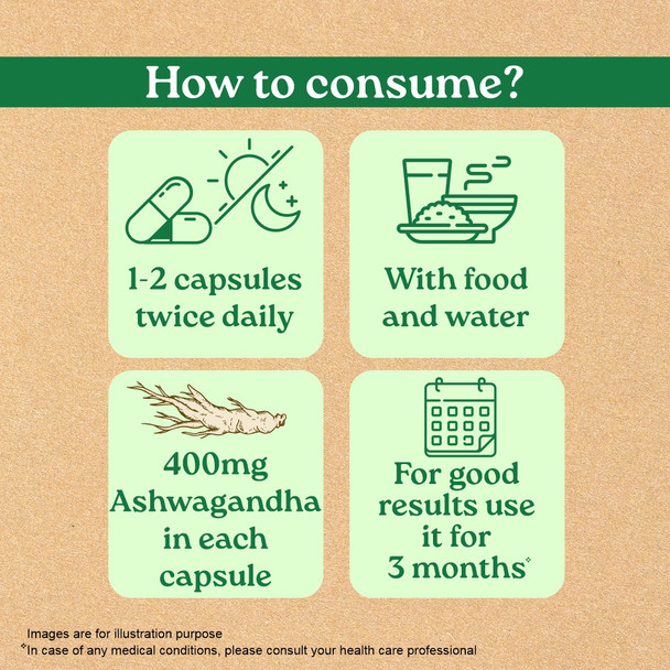 Organic India Combo Gokshura + Ashawagndha Capsules|60 caps + 60 caps