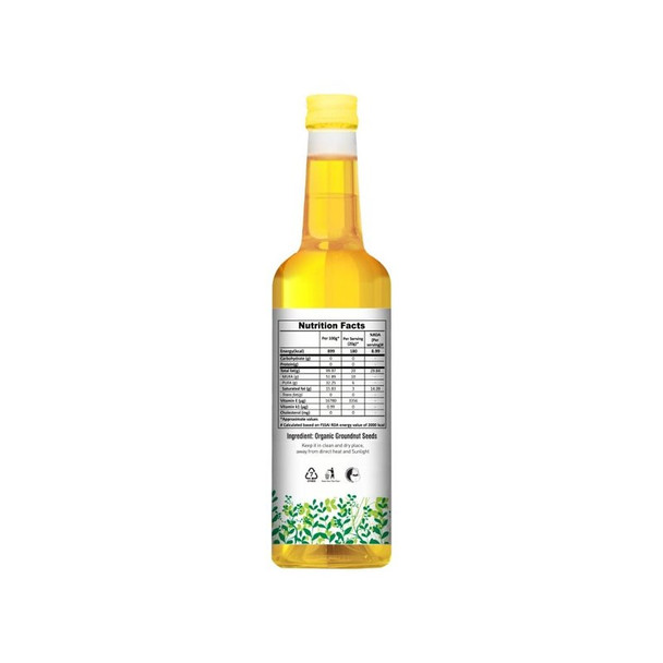 Natureland Organic Groundnut Oil|1 l, 1 ltr