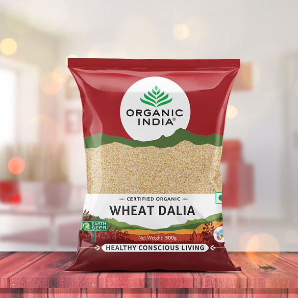 Organic India Organic Wheat Dalia 500g