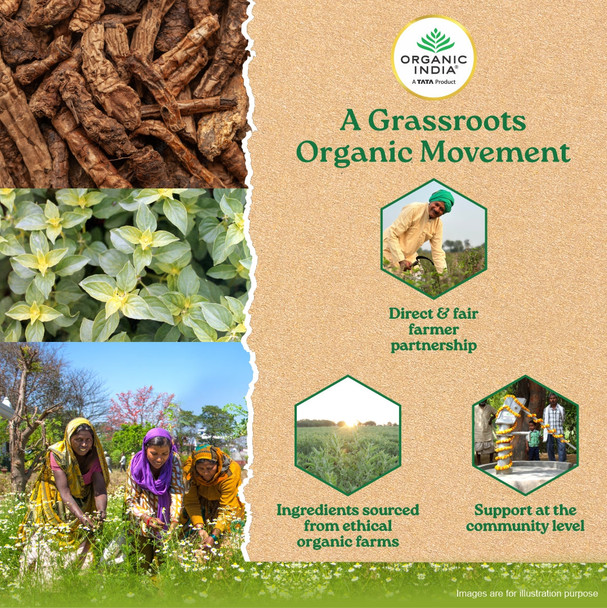 Organic India Immunity Capsules|60 caps