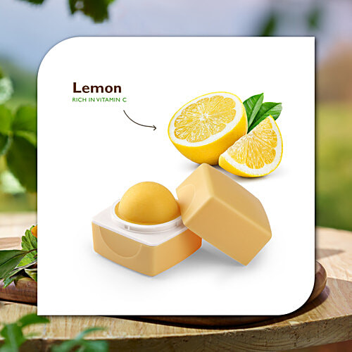 Organic Harvest Lemon Lip Balm With SPF|10 g