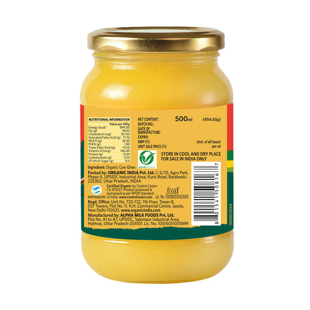 Organic India Combo Ghee & Jaggery|500 g