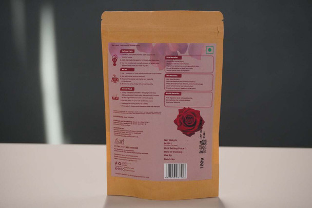 Organic Mandya Rose Petal Powder|100g
