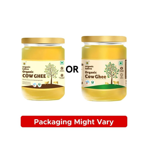 Organic Tattva Organic Cow Ghee|500 ml