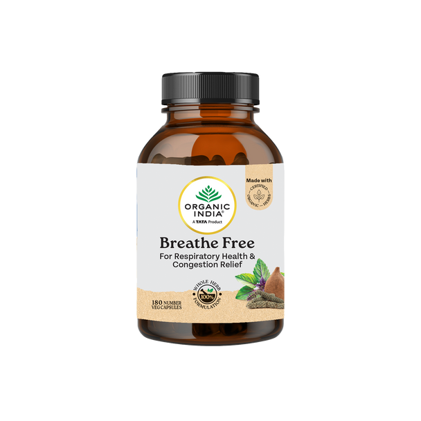 Organic India Breathe Free 180 Capsule