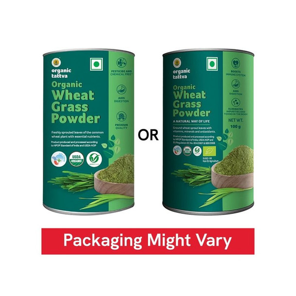 Organic Tattva Organic Wheat Grass Powder|100 g