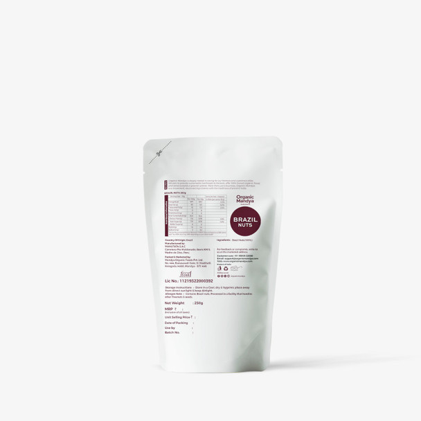 Organic Mandya Brazil Nuts|250g