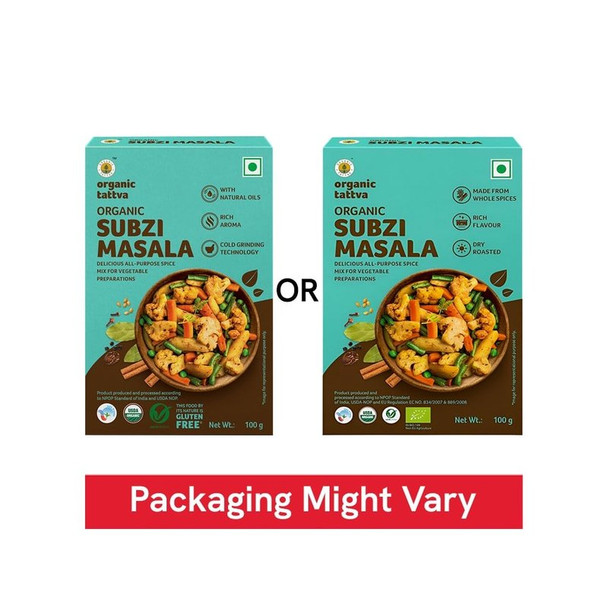 Organic Tattva Sabzi Masala|100 g