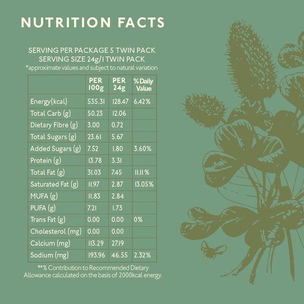 Nourish Organics Almond Buckwheat Cookies, 120gm Pack High in Protein | Vegan | Gluten-Free | No Refined Sugar | Clean Label