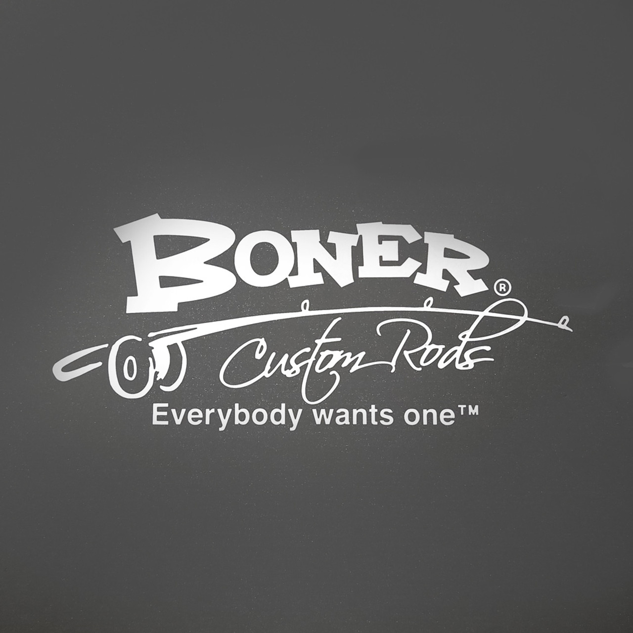 Boner® Custom Rods Vinyl Decal