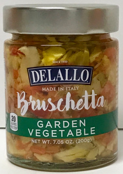 Delallo Bruschetta- Garden Vegetable