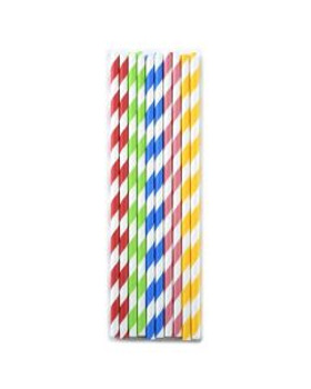 Norpro Paper Party Straws- 100 ct