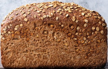 Fresh-baked Multigrain Bread loaf