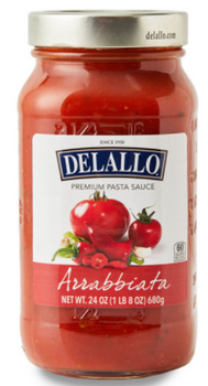 Delallo's Premium Arrabbiata Pasta Sauce