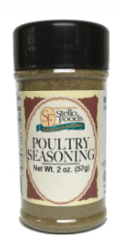 Stello Foods Poultry Seasoning 2 Oz