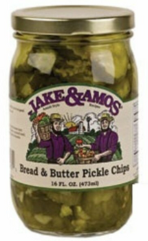 Jake & Amos Bread & Butter Pickle Chips