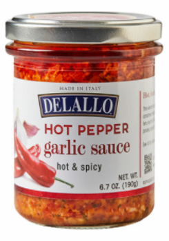 Delallo Hot Pepper Garlic Sauce
