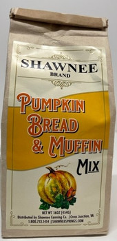 Shawnee Pumpkin Bread & Muffin Mix