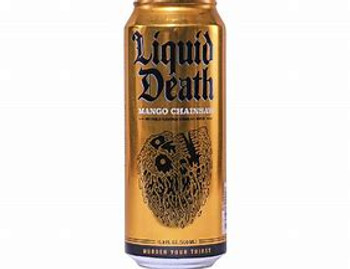 Liquid Death Mango Chainsaw