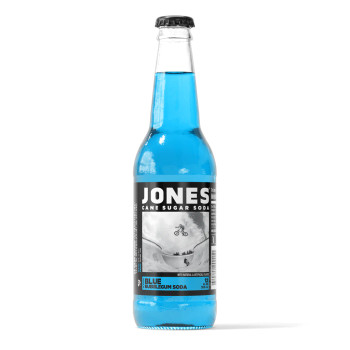 Jones Blue Bubblegum Soda