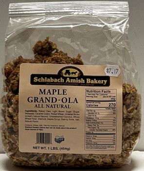 Schlabach Amish Bakery Maple Granola