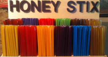 Flavored Honey Sticks