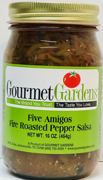 Gourmet Gardens Five Amigos Fire Roasted Pepper Salsa