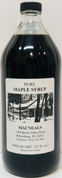 Macneals Pure Maple Syrup- Quart