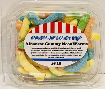 Grandpa Joe's  Albanese Neon Gummy Worms 