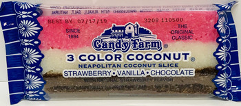 Candy Farm 3 Color Coconut Slice