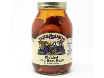 Jake & Amos Pickled Red Beet Eggs 