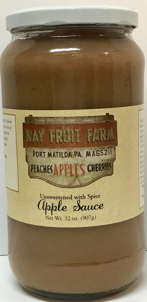 Applesauce- Unsweetened with Spice 