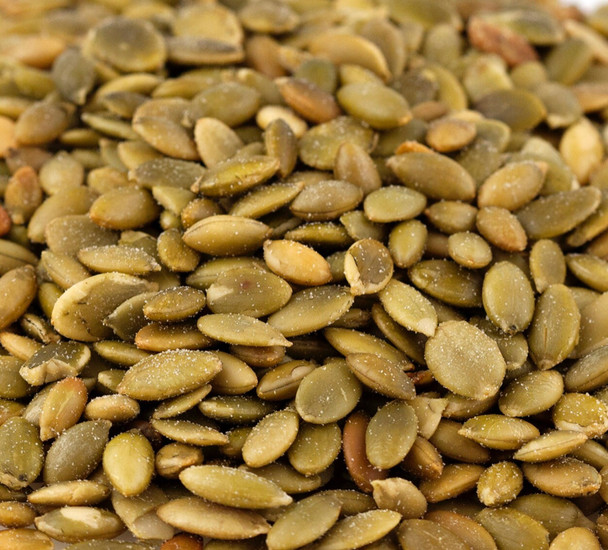 Snacks- Pepitas Roasted and Salted (Shelled Pumpkin Seeds)