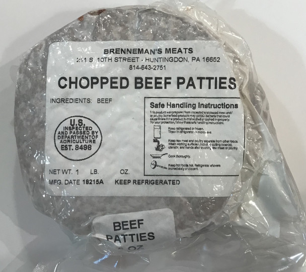 Local Beef- Hamburger Patties