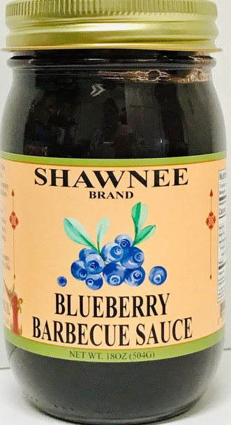 BBQ Sauce- Shawnee Blueberry