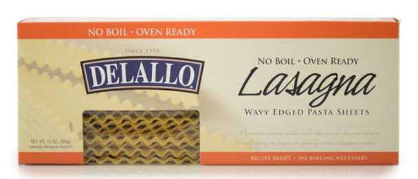 Delallo Lasagna- Oven Ready