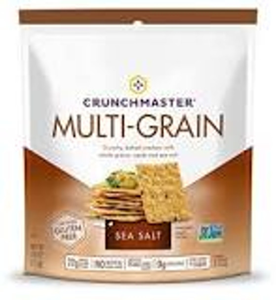 Crunchmaster Multi-Grain Sea Salt Crackers GF