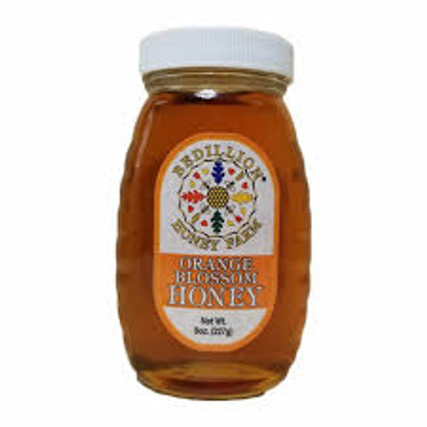 Bedillion Honey- Orange Blossom Honey - 8 oz