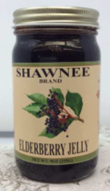 Shawnee Elderberry Jelly 9 Oz