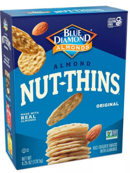 Blue Diamond Almond Nut-Thins (Hint of Salt)