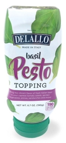Delallo Basil Pesto Topping