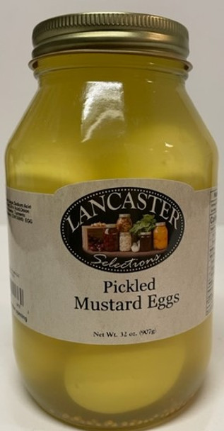 Lancaster Pickled Mustard Eggs 32oz