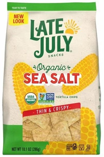 Tortilla Chips- Late July Sea Salt 