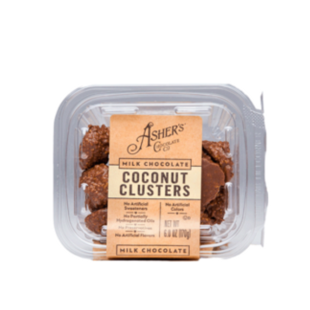 Asher's Milk Chocolate Coconut Clusters