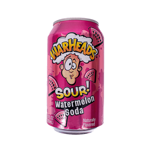 Warheads Sour Watermelon Soda