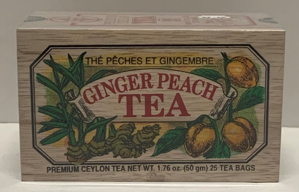 Ginger Peach Ceylon Tea